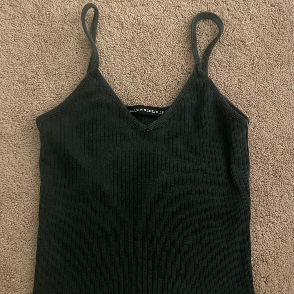 green brandy melville tank top